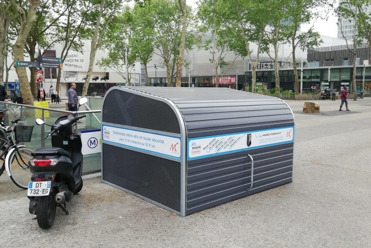 Abri Plus - Véloboxes sécurisées Cooma - Ville de Montreuil (93)