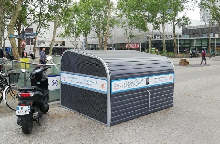 Abri Plus - Véloboxes sécurisées Cooma - Ville de Montreuil (93)