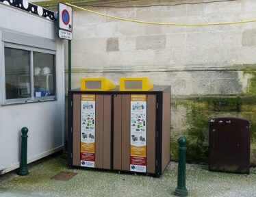 Appel d'offres remporté par Abri Plus pour l'aménagement de conteneurs poubelles sur l'agglo Sables Olonne (85)