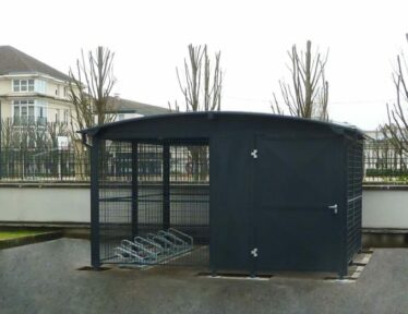 Abri Plus - Abri velo - Modul Ere 4x4 m - BAT AVENIR - Habitat social - Efidis Syndic - Bussy St Georges (77) - Range velo