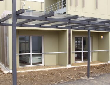 Equipements parking - Passage couvert - GP80 Gris - ESH LE FOYER NORMAND COLOMBELLES (14)