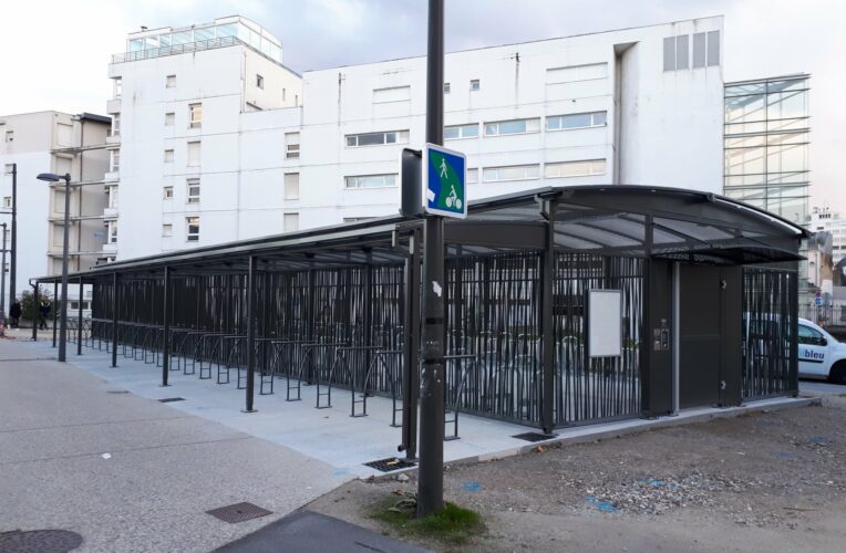 Abri vélo ModulEre - Gare de Tours (37)