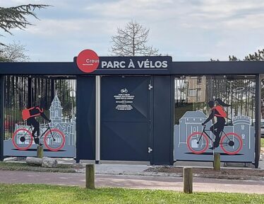 Parc à vélos MODUL ERE d'Abriplus - CROUS de Normandie - Caen (14)