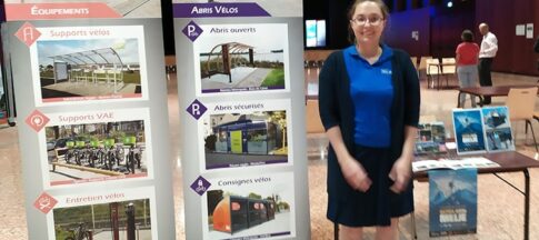 Présentation des solutions vélos d'Abri Plus aux collectivités locales du grand ouest à St Nazaire PDL