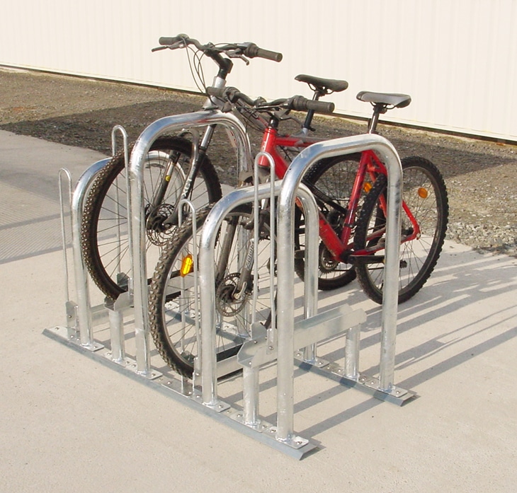Support vélos - Support Roméo - 4 emplacements avec vélos - CHU DE LA ROCHELLE (17)