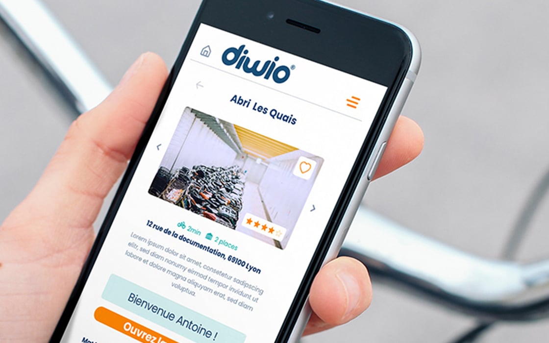 Diwio - Gestion d'accès pour stationnement vélo