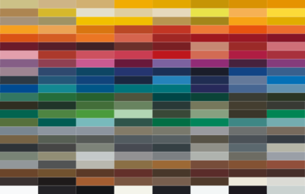 184 couleurs au choix