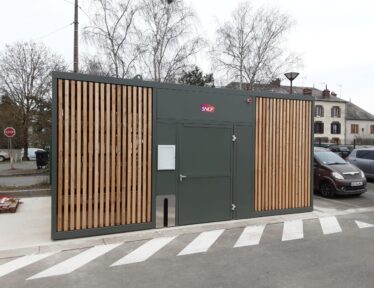 Abri Plus - Abri sécurisé Nomad -Gare (45) Malesherbes via la SNCF