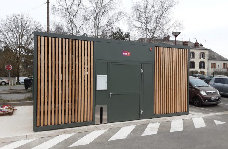 Abri Plus - Abri sécurisé Nomad -Gare (45) Malesherbes via la SNCF