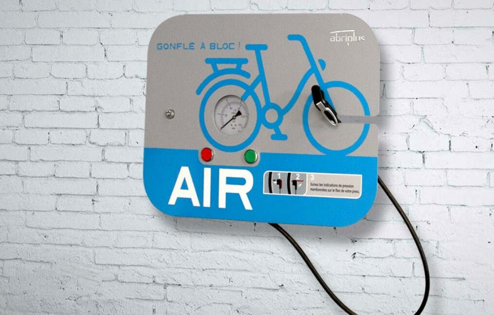 Abri Plus - Gonfleur électrique mural pour vélos