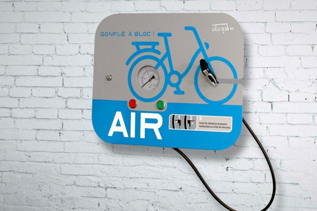 Abri Plus - Gonfleur électrique mural pour vélos