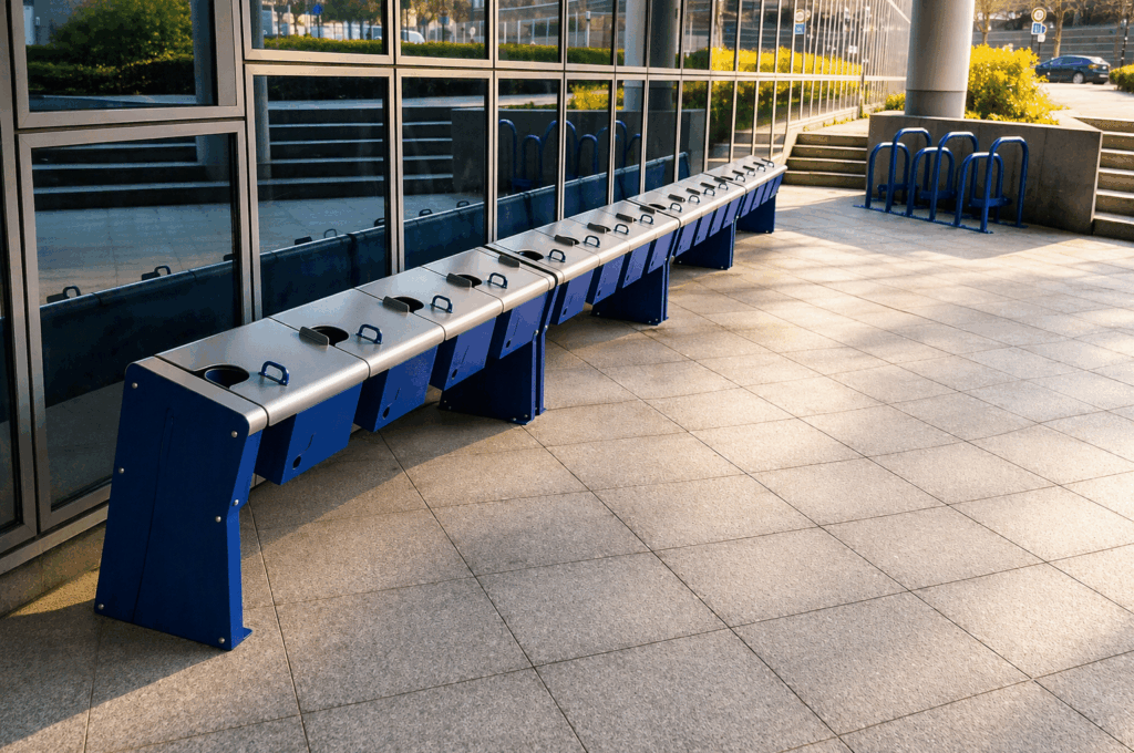 Abriplus - Rack pour trottinette électrique - Station trot-e-park