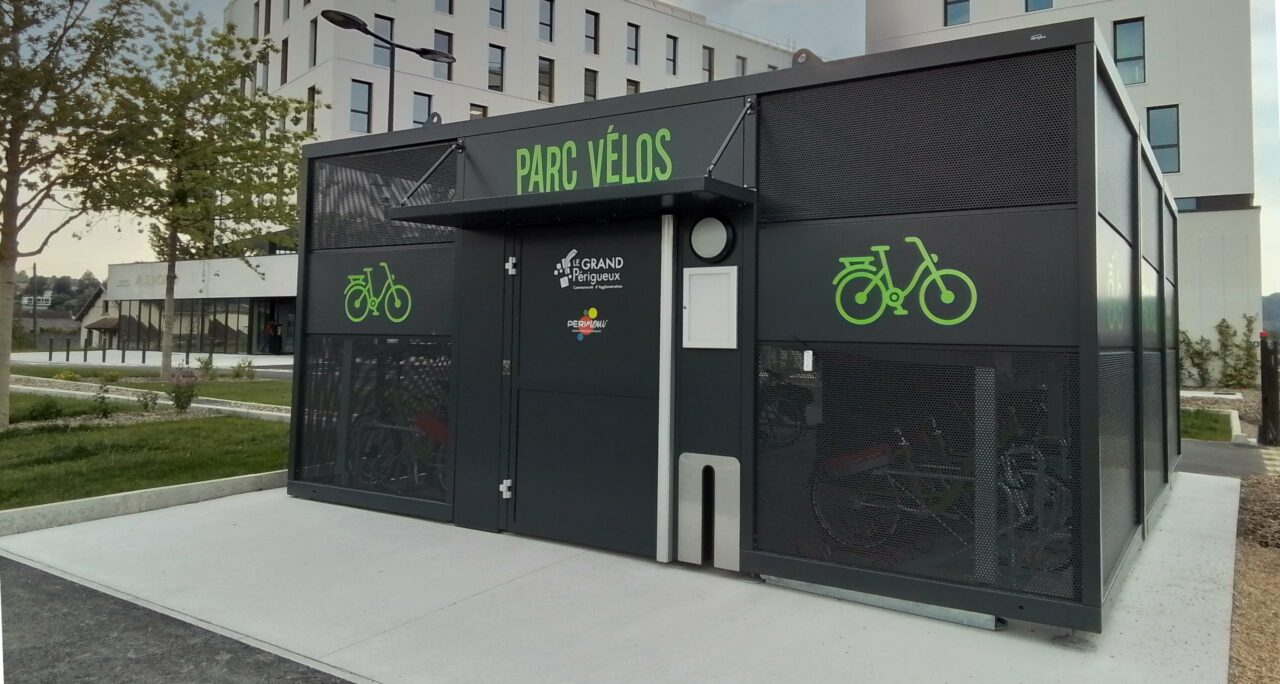 Abri Plus - Abri vélo fermé Nomad - Le grand Périgueux (24)