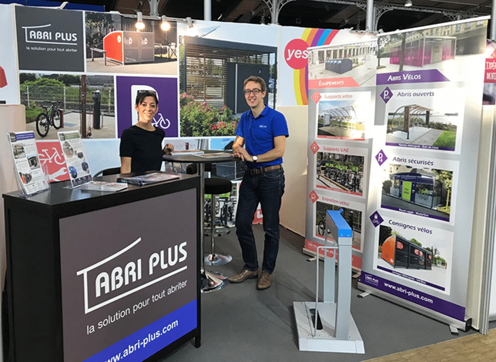 Abri Plus au Salon Autonomy 2018 - The Urban Mobility Summit in Paris