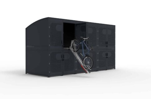 Consigne à vélos individuelle / Box vélos - Abri Plus - Vue 1