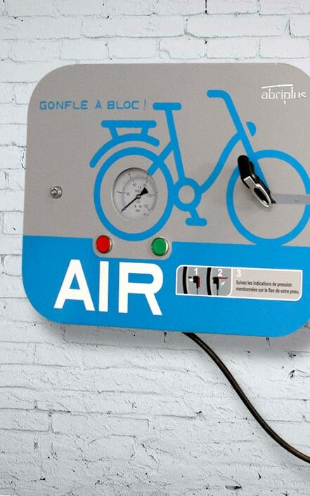 Abri Plus - Gonfleur électrique mural pour vélos