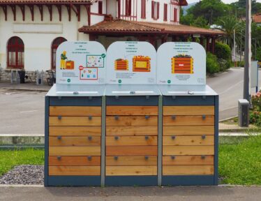 Abriplus - composteur collectif BioCompost via Tribioval - Hendaye (64)