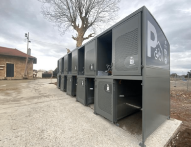 Abriplus - Consigne à vélos - Vel'box étage - Gare SNCF