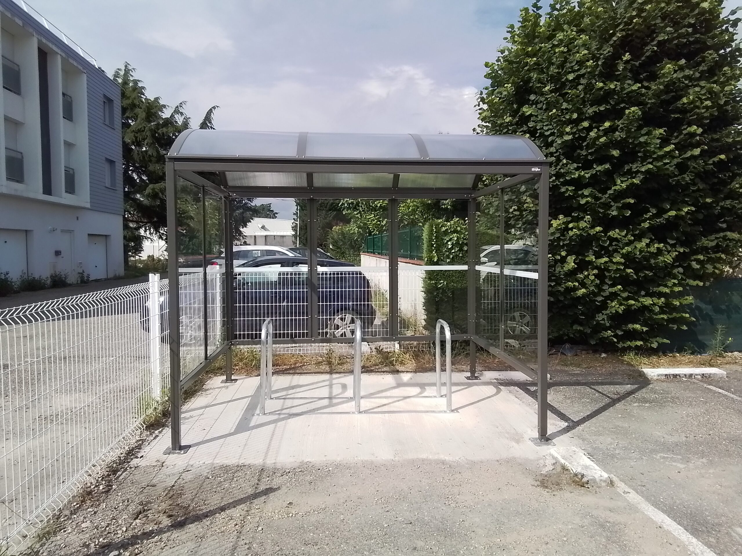 CHD La Candelie (47) Agen via UGAP - Abri vélos ouvert Atlantique NC