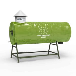 ROTOCOMPOST by Ridan- composteur rotatif mécanique professionnel - Abriplus