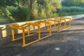 Abriplus - Arceaux vélos - Borne en O - Bourgoin Jallieu (38)