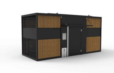 Abriplus - photos 3D - abris vélos sécurisés Nomad