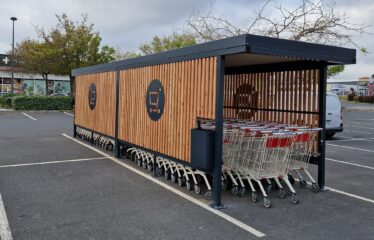 Abriplus - Abri chariots Beaulieu bois - Carrefour Sérignan