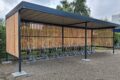 Abri plus - Parc à vélos bois - Ratelier vélos Duetto