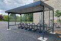 Abri Plus - Parc vélos en acier Beaulieu - racks vélos peints - Campus Terre et Avenir - Sees (61)