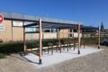 Abri Plus - abris vélos en bois - Parking Coubertin (29) Plougasnou via la Commune
