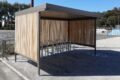 Abri plus - Parc vélos en bois - place de Verdun (85) Fontenay le Comte