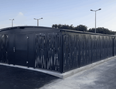 Abriplus - parking vélos sécurisé - MBDA (27) Le Subdray