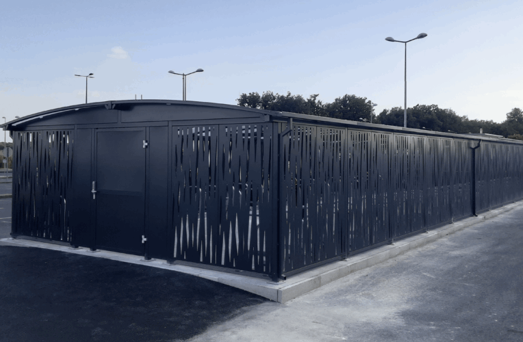 Abriplus - parking vélos sécurisé - MBDA (27) Le Subdray