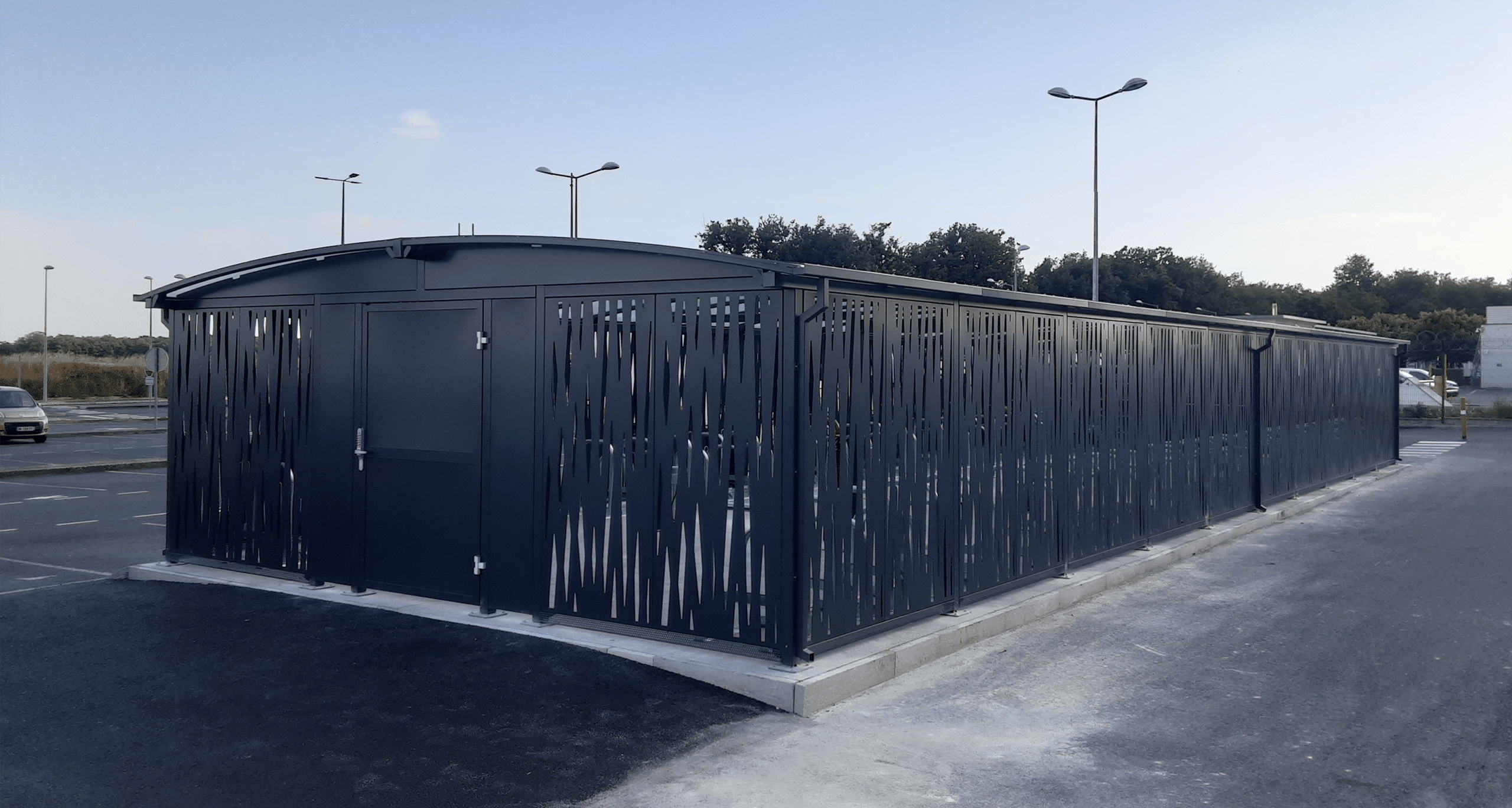 Abriplus - parking vélos sécurisé - MBDA (27) Le Subdray