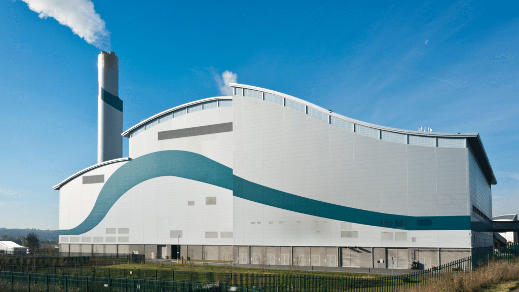 Centre d'incinération déchets