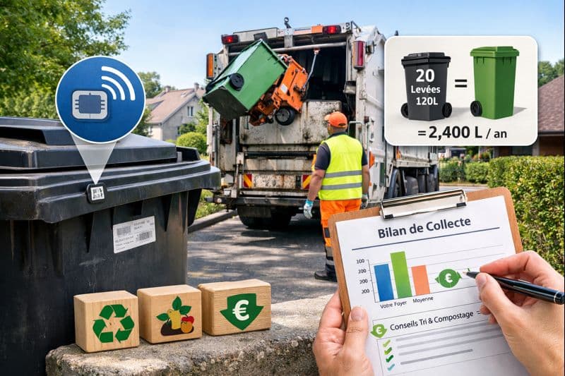 collecte incitative pour diminuer volume des poubelles omr