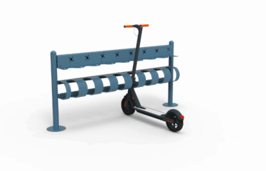 Abriplus - Nouveau support Trottinettes 8 Places