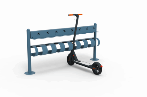 Abriplus - Nouveau support Trottinettes 8 Places