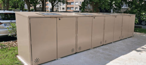 Abris bacs déchets Bonnos