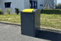 Abri poubelle pour le tri sélectif des déchets