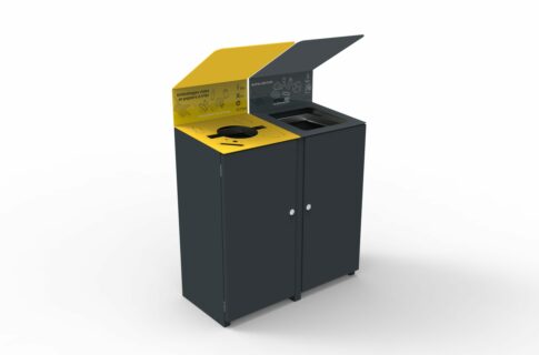 Corbeille extérieure Corbeflux 3D