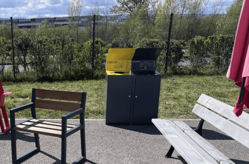 Corbeille extérieure Corbeflux biflux