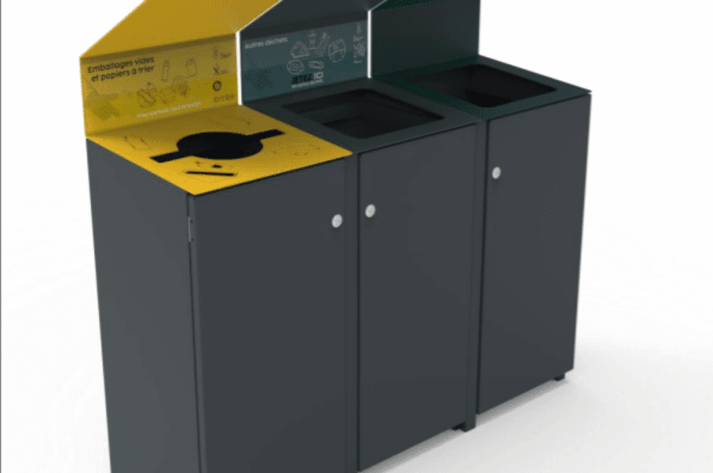 Poubelle tri sélectif extérieure tri flux - CITEO