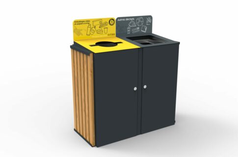 Corbeille intérieure Corbeflux bois