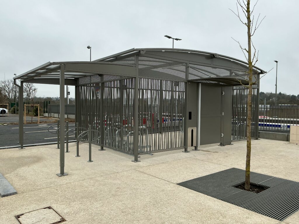 Abri vélo sécurisé Modul'Ere gare de Fondettes