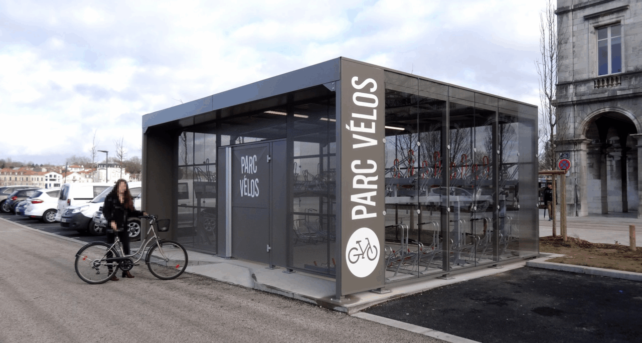 Abri vélo fermé sécurisé Square + Bayonne