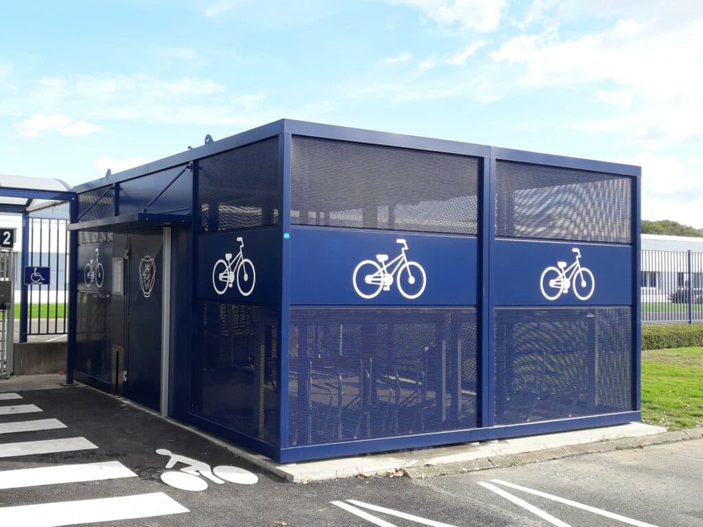 Abri vélo sécurisé fermé Nomad pour ville