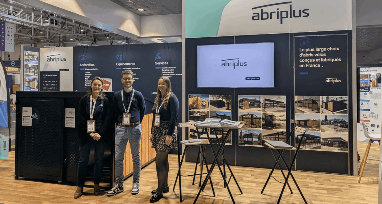 Equipes Abriplus au stand