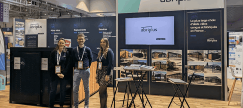 Equipes Abriplus au stand